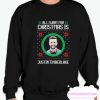 All I Want For Christmas Justin Timberlake smooth Sweatshirt