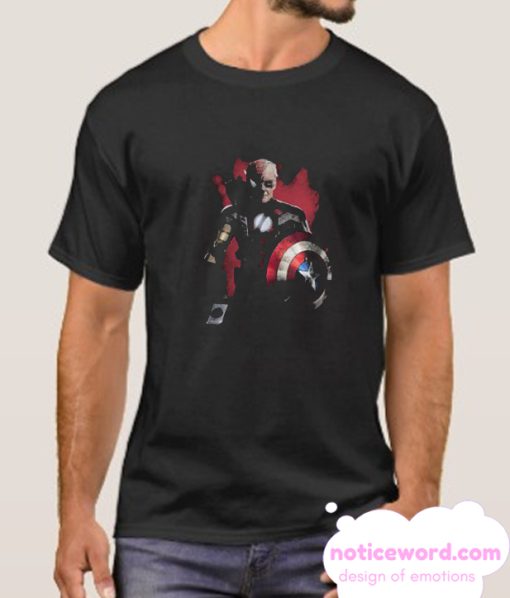 All Marvel Avengers heroes in one Stan Lee smooth T-Shirt