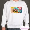 Artistic And Colorful Pop Design smooth Sweatshirt