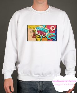 Artistic And Colorful Pop Design smooth Sweatshirt