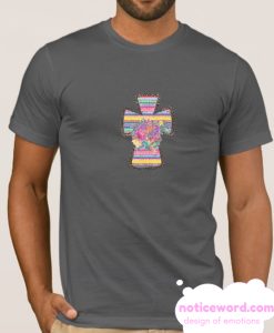 Aztec Cross smooth T Shirt