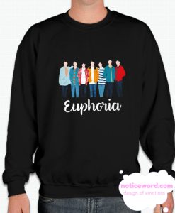 BTS Euphoria smooth Sweatshirt