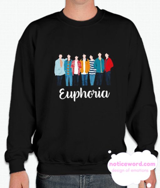 BTS Euphoria smooth Sweatshirt