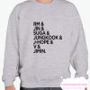 Bangtan Sonyeondan smooth Sweatshirt