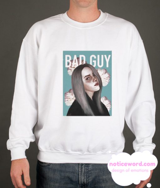 Billie Eilish Short Sleeve smooth Sweatshirt