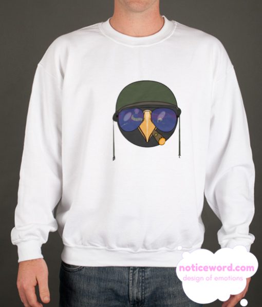 Bird vs. Deathworm smooth Sweatshirt