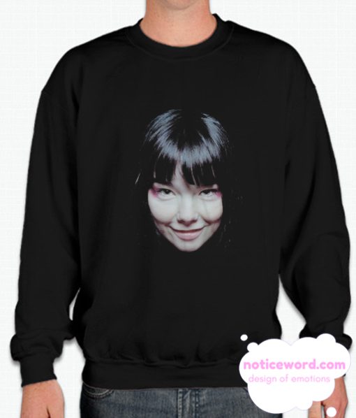 Bjork Face smooth Sweatshirt