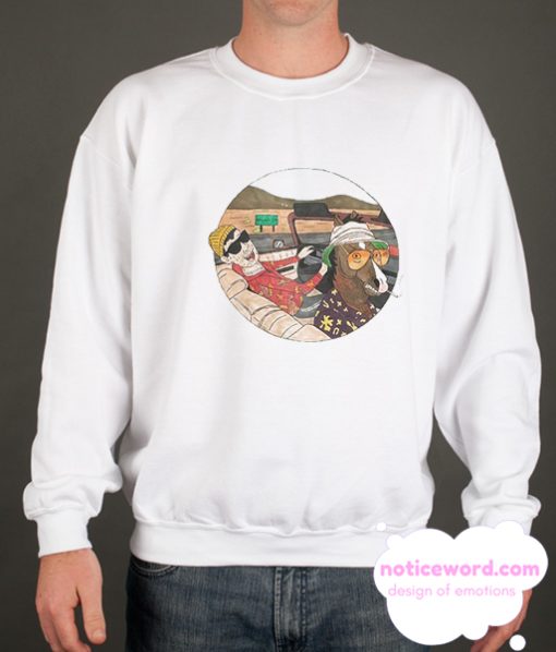 Bojack Horseman In Las-Vegas smooth Sweatshirt