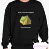 Camping with kids in tents smooth Sweatshirt