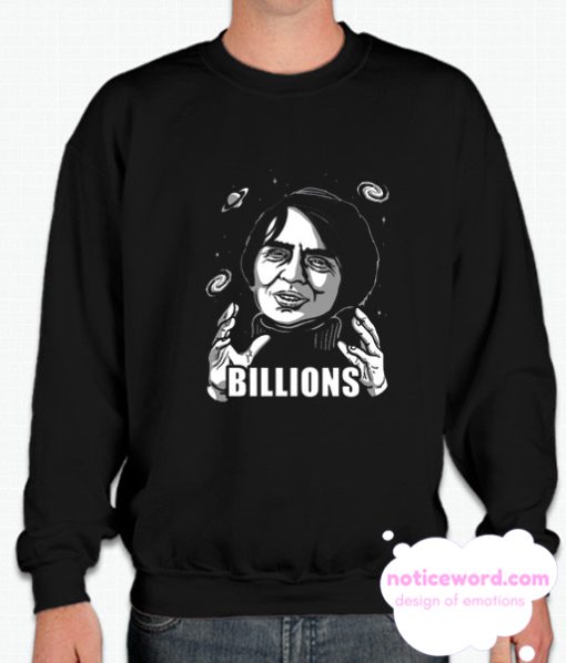 Carl Sagan Science smooth Sweatshirt