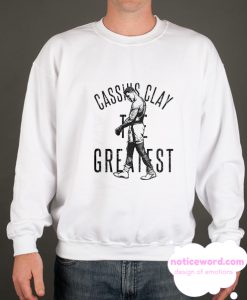 Cassius Clay The Greatest smooth Sweatshirt