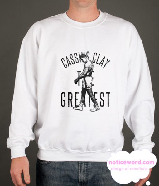 Cassius Clay The Greatest smooth Sweatshirt