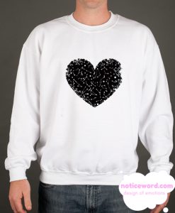 Constellation Heart smooth Sweatshirt