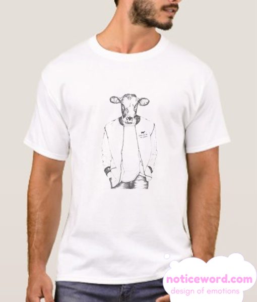 Cool Cow Mens smooth T shirt