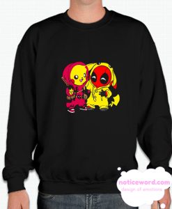 Deadpool Pikachu smooth Sweatshirt