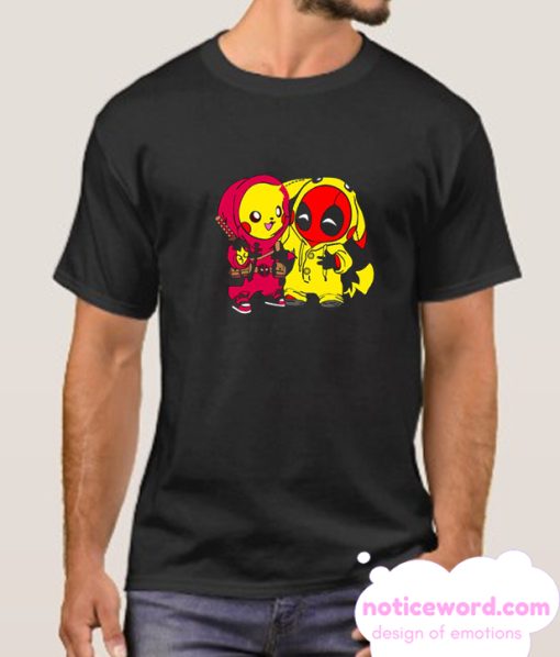 Deadpool Pikachu smooth T Shirt