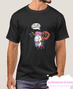 Deadpool With A Unicorn smooth T-Shirt