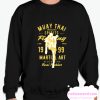 Fighter Kick Boxing Retro Look smooth Sweatshirt