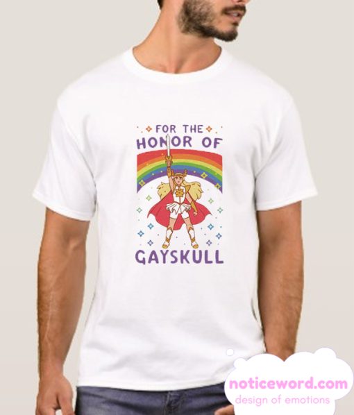 For the Honor of Gayskull smooth T-Shirt