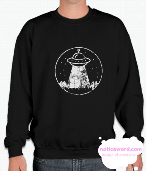 Funny Alien smooth Sweatshirt