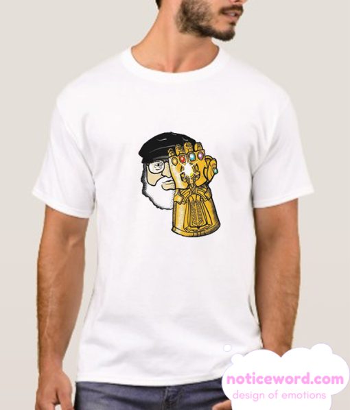 George Martin With Infinity Gauntlet smooth T Shirt