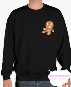 Gingerbread Ninja Attack smooth Sweatshirt