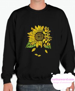 Jack Skellington Sunflower you are my sunshine smooth Sweatshirt