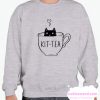 KIT-TEA Cat smooth Sweatshirt