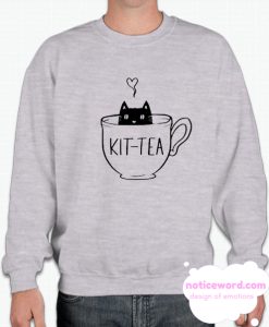 KIT-TEA Cat smooth Sweatshirt