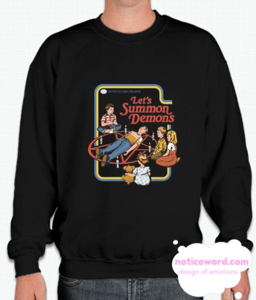 LET'S SUMMON DEMONS smooth Sweatshirt