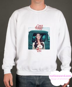 Lana Del Rey Lust For Life smooth Sweatshirt