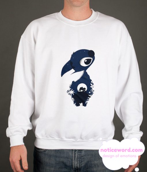 Lilo and Stitch Graphic Art smooth Sweatshirt