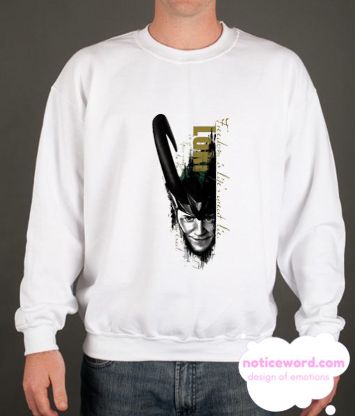 Loki Graphic smooth Sweatshirt