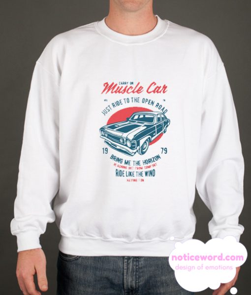 MUSCLE CAR ENTHUSIAST smooth Sweatshirt