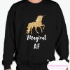 Magical AF Unicorn smooth Sweatshirt