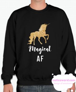 Magical AF Unicorn smooth Sweatshirt