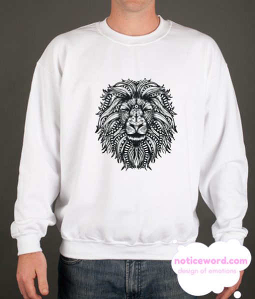 Mandala lion smooth Sweatshirt