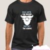 Mess With The Beard You Get the Horns smooth T-Shirt