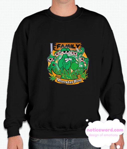 MonsterBud Family smooth Sweatshirt