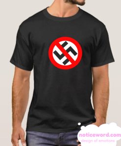 No Nazi Anti Nazi – Anti Nazi Symbol smooth T shirt