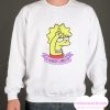 Nobody Cares Lisa Simpson smooth Sweatshirt