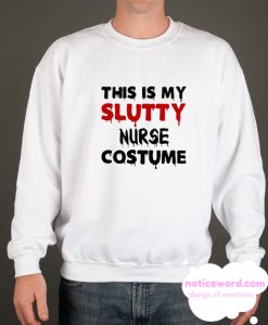 Nurse Costume Halloween smooth Sweatshirt