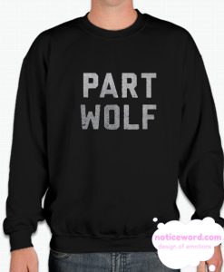 Part Wolf smooth Sweatshirt