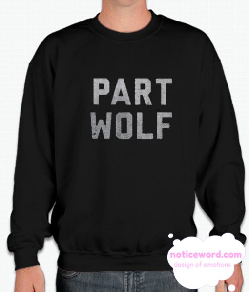 Part Wolf smooth Sweatshirt