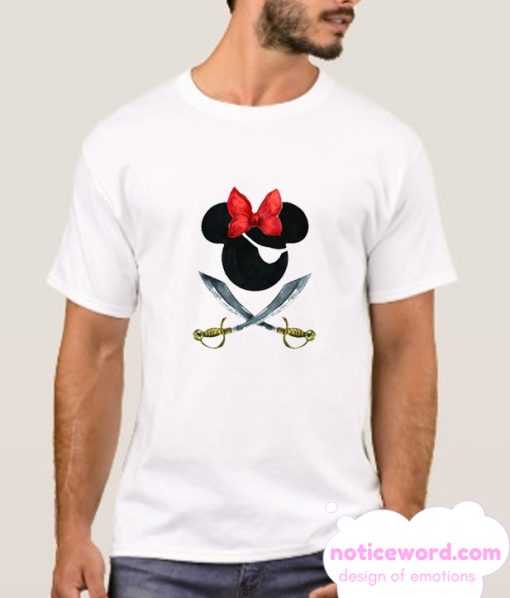 Pirate Minnie mouse smooth T Shirt