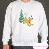 Pluto at Christmas smooth Sweatshirt