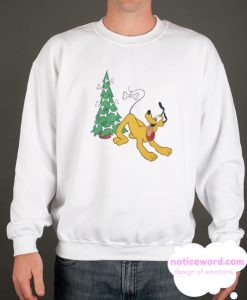 Pluto at Christmas smooth Sweatshirt