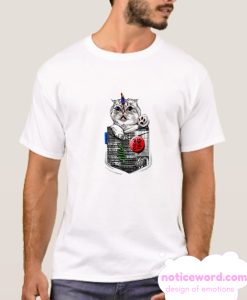 Pocket Cat Going in a Concert smooth T Shirt
