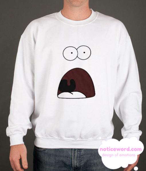 Shocked Patrick smooth Sweatshirt