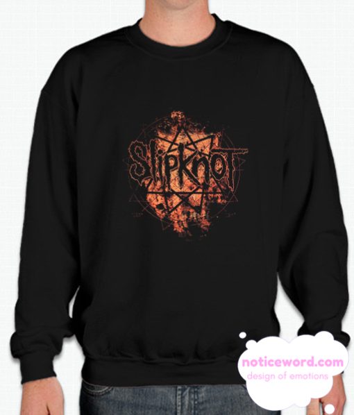 Slipknot Radio Fire Black smooth Sweatshirt